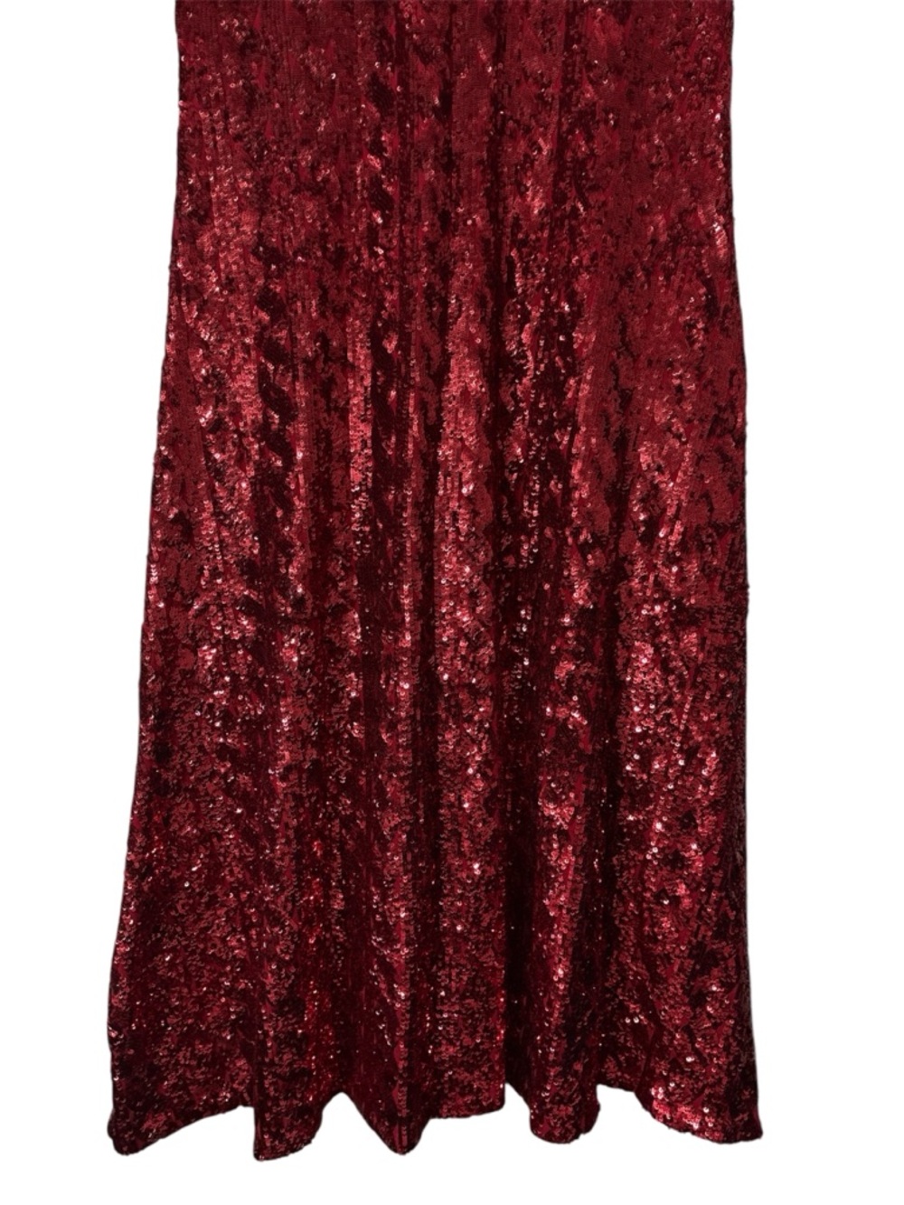 RARE - Polo Ralph Lauren Red Sequined Polo Cocktail Dress Sz Large NWT - Picture 14 of 17